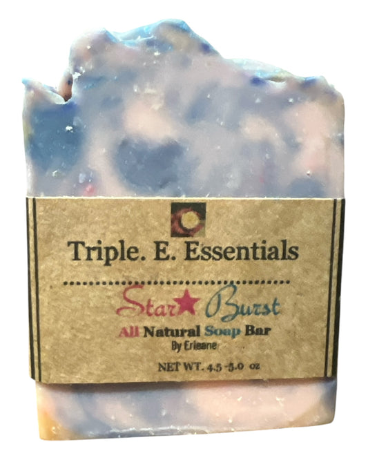 Star Burst Natural Soap Bar       Limited Edition