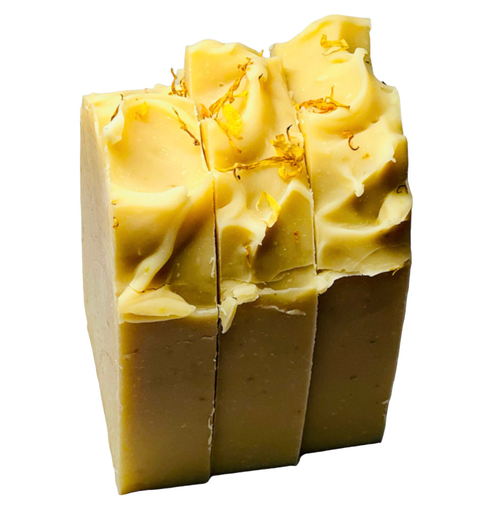 All Natural Handcrafted Bar Soap ( Cocoa Butter & Calendula )